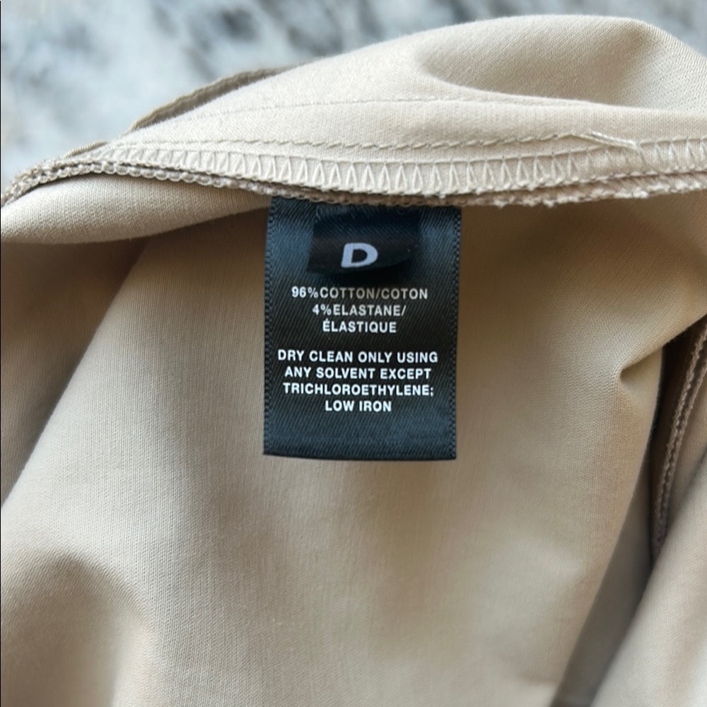 Lafayette 148 Beige Wide-Leg Trousers | 16 - Picture 5 of 5